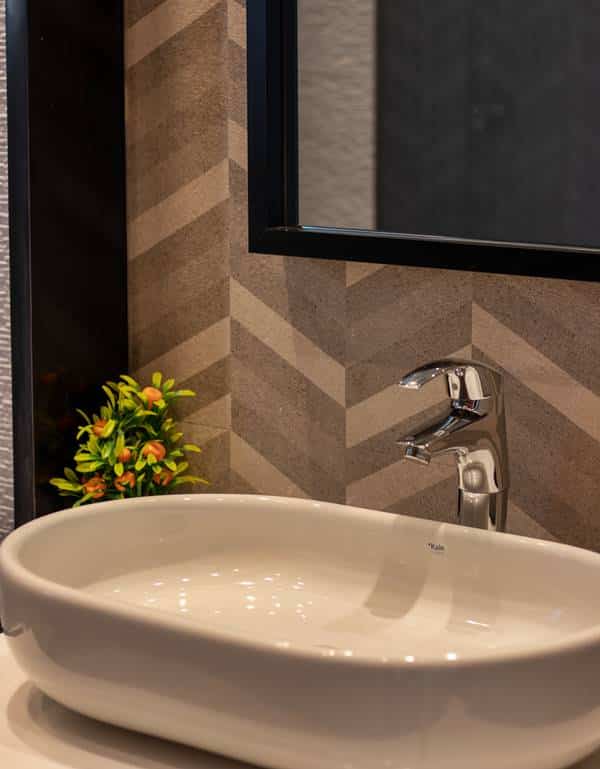 Modern Design Washroom Premium Photo